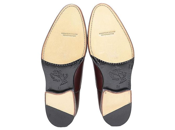Autre Marque Scarpe Oxford in pelle Jalan Sriwijaya Marrone - vista 9