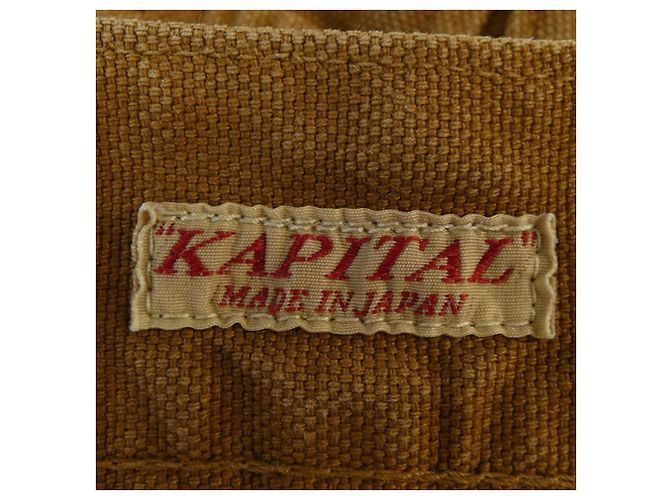 Autre Marque Pantalones KAPITAL EK-562 Castaño - vista 4