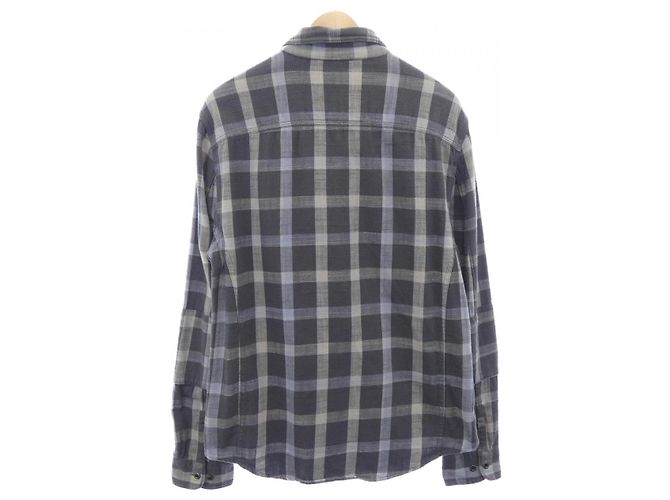 All Saints Camisa de algodón AllSaints Castaño - vista 2