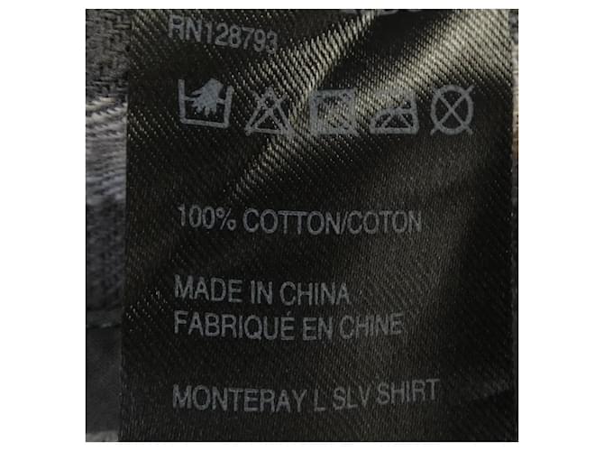 All Saints Camisa de algodón AllSaints Castaño - vista 3