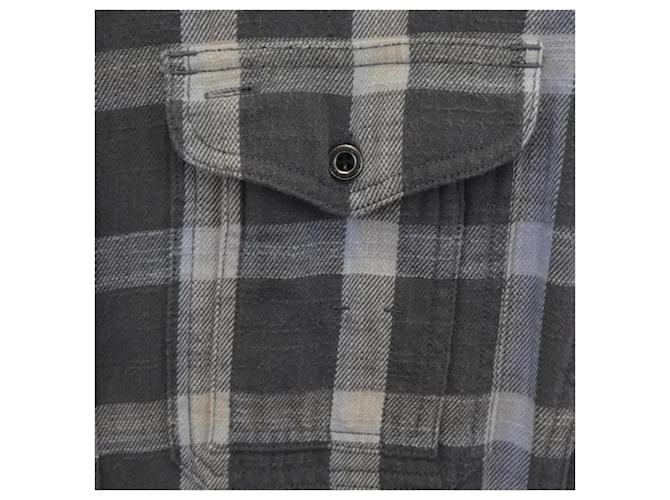 All Saints Camisa de algodón AllSaints Castaño - vista 6