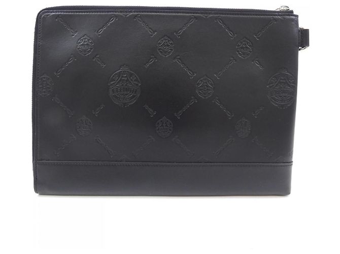 Borsa in pelle Berluti Nero - vista 3