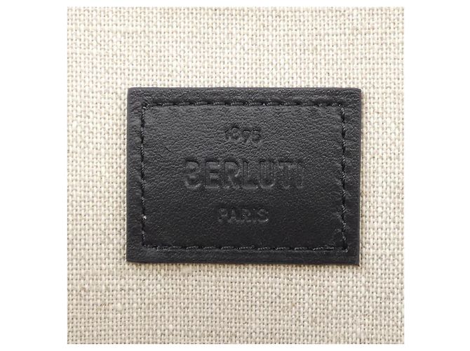 Borsa in pelle Berluti Nero - vista 5