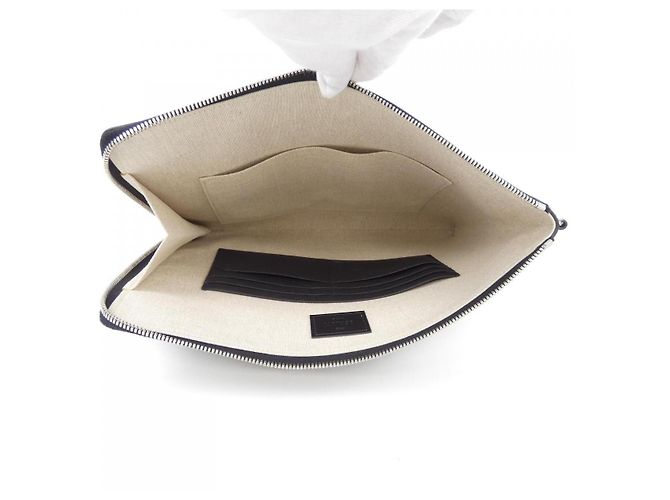 Borsa in pelle Berluti Nero - vista 6