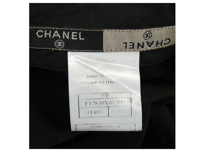Cappotto Chanel Nero - vista 4