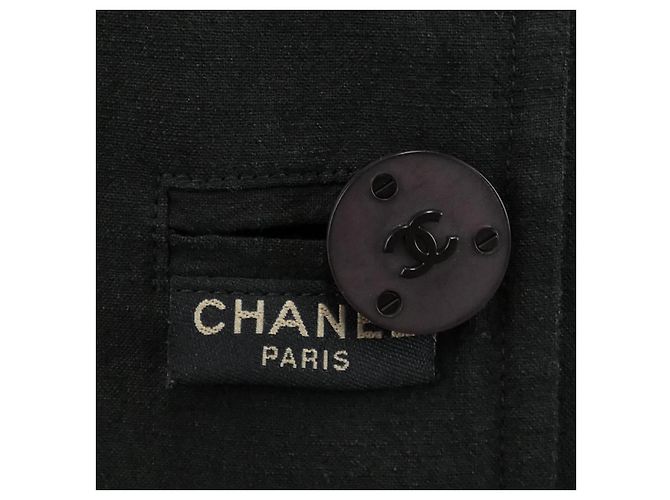 Cappotto Chanel Nero - vista 7