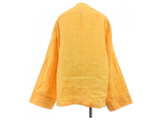 Chaqueta Chanel sin cuello Naranja - vista 2