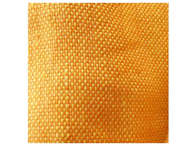 Chaqueta Chanel sin cuello Naranja - vista 7