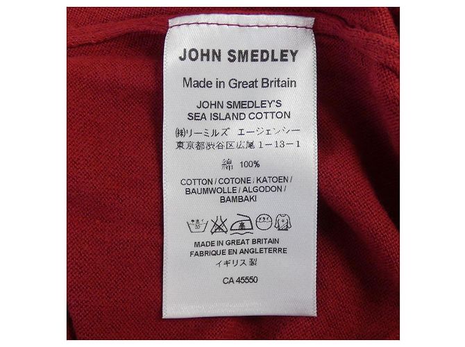 Autre Marque Conjunto de lana John Smedley Roja - vista 3