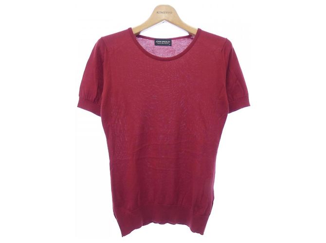Autre Marque Conjunto de lana John Smedley Roja - vista 7