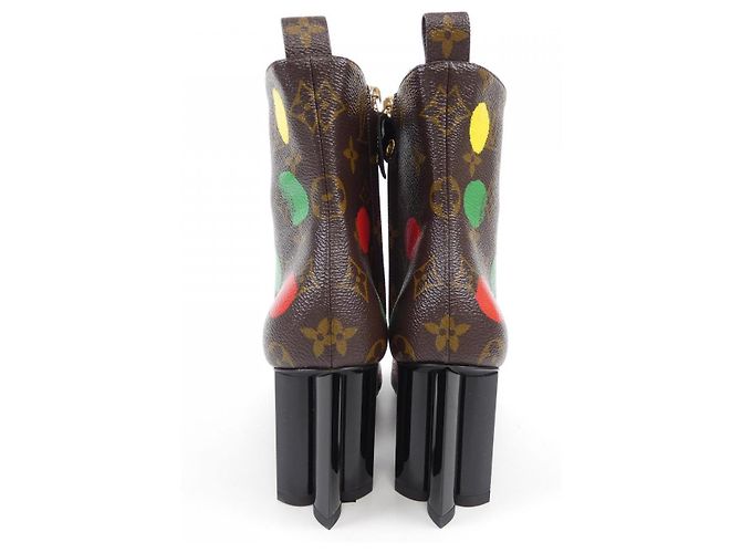 Botines Silhouette Line Louis Vuitton Castaño - vista 5