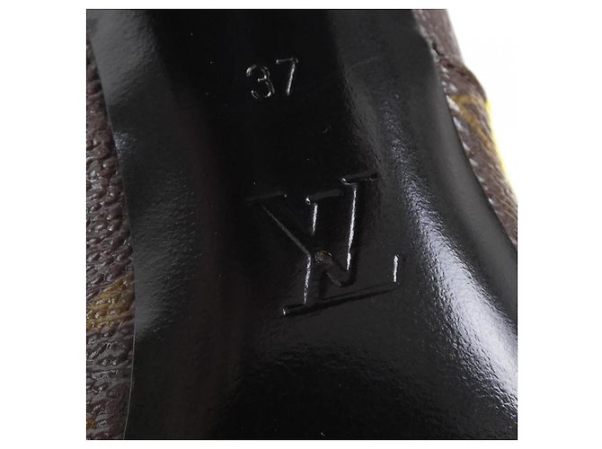 Botines Silhouette Line Louis Vuitton Castaño - vista 6