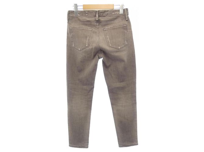 Autre Marque Jeans upper hights Marrone - vista 2