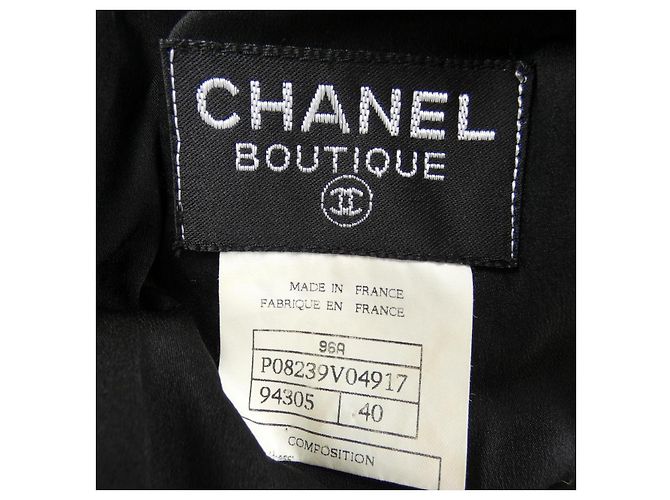 Cappotto Chanel Nero - vista 4