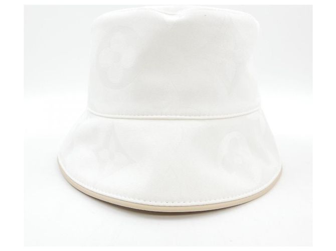 Cappello Louis Vuitton M7163M Bianco Beige - vista 2