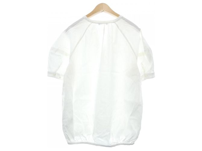 Top luxe Theory Blanco - vista 2