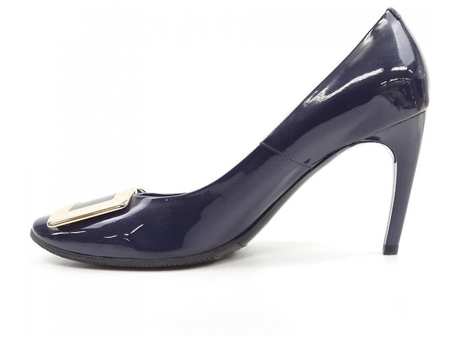 Décolleté Roger Vivier Blu Blu navy - vista 2