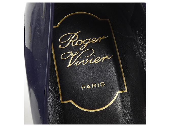 Décolleté Roger Vivier Blu Blu navy - vista 6