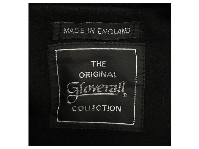 Autre Marque Abrigo de lana Gloverall Negro - vista 4