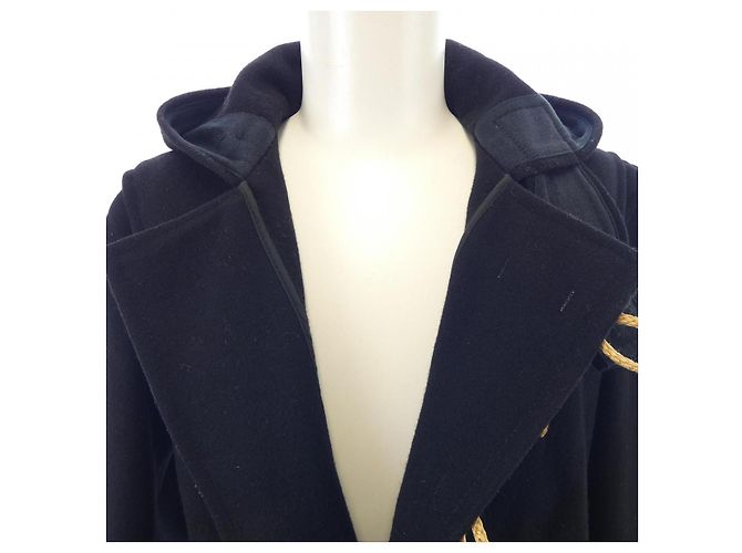 Autre Marque Abrigo de lana Gloverall Negro - vista 5