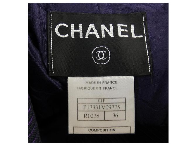 Chaqueta Chanel P17331V09775 Púrpura - vista 4