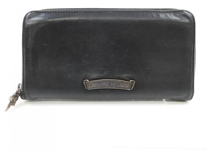 Carteira Chrome Hearts Preto - vista 2