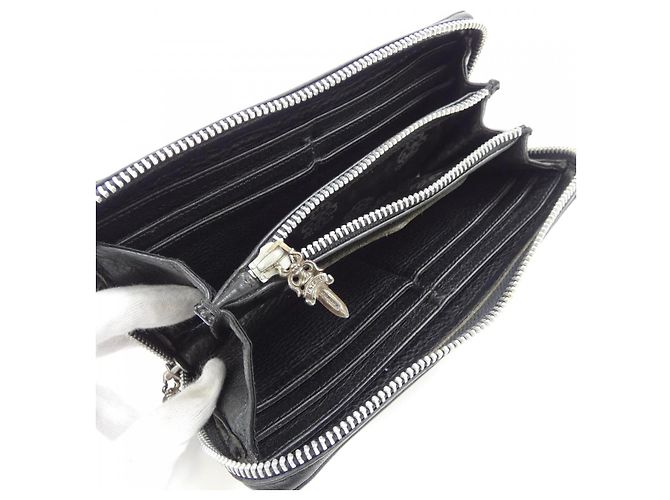 Carteira Chrome Hearts Preto - vista 4