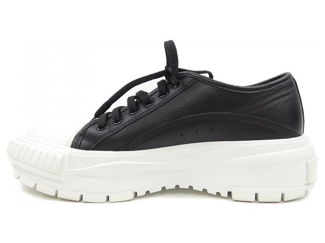 Sneakers Louis Vuitton LV Squad Line Nero Bianco - vista 2