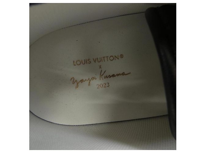 Sneakers Louis Vuitton LV Squad Line Nero Bianco - vista 6