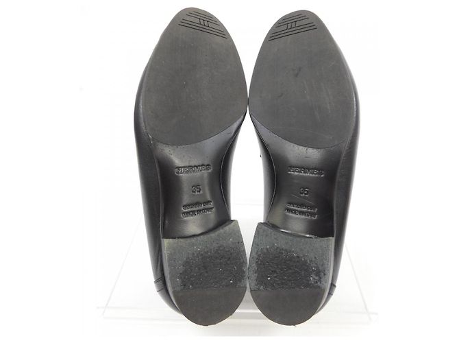 Hermès Scarpe Chevre Hermes Paris Nero - vista 4