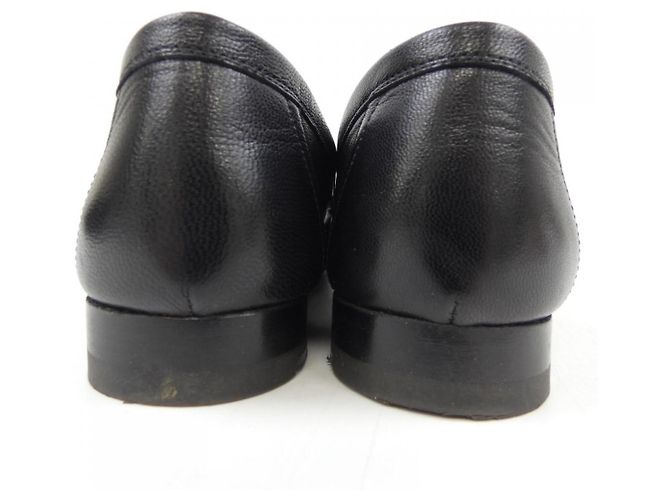 Hermès Scarpe Chevre Hermes Paris Nero - vista 5