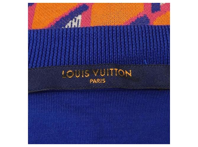 Sudadera de algodón Louis Vuitton Azul - vista 4