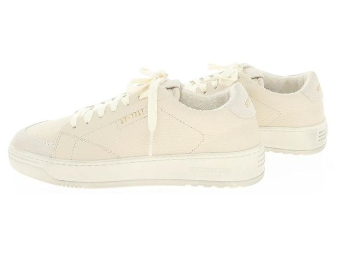 Autre Marque Stockton Destroy-U Shrink Leder-Sneaker Beige - Ansicht 6