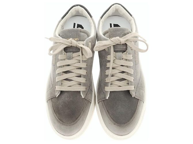 Autre Marque Sneaker in scamosciato Stockton Destroy-U Marrone Grigio - vista 2