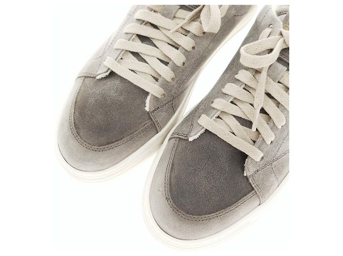 Autre Marque Sneaker in scamosciato Stockton Destroy-U Marrone Grigio - vista 4