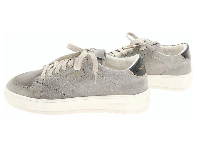 Autre Marque Sneaker in scamosciato Stockton Destroy-U Marrone Grigio - vista 6