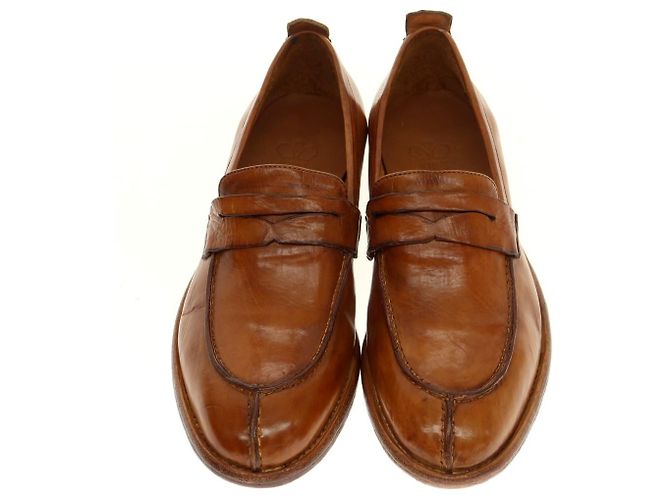 Autre Marque Mocassin en cuir King Tartufoli Bronze - vue 2