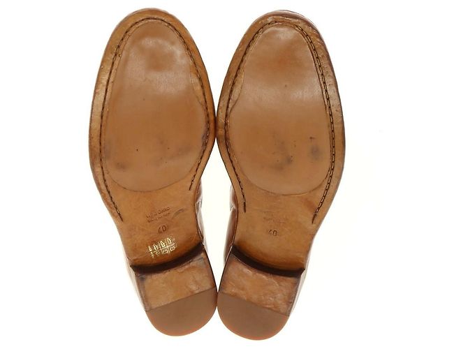 Autre Marque Mocassin en cuir King Tartufoli Bronze - vue 3