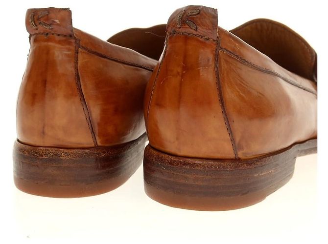 Autre Marque Mocassin en cuir King Tartufoli Bronze - vue 5