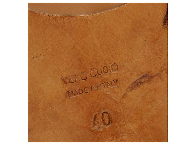 Autre Marque Mocassin en cuir King Tartufoli Bronze - vue 8
