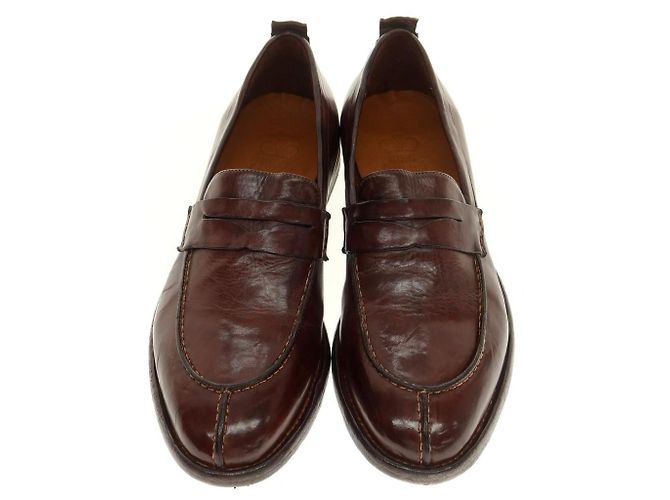 Autre Marque King Tartufoli Leder-Loafer Braun - Ansicht 2