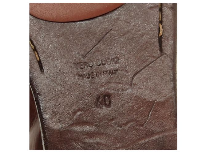 Autre Marque King Tartufoli Leder-Loafer Braun - Ansicht 8