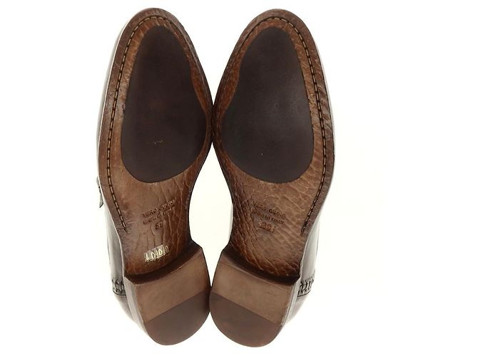 Autre Marque Mocassino in pelle King Tartufoli Bronzo - vista 3