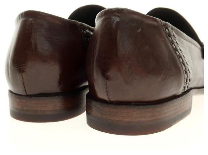Autre Marque Mocassino in pelle King Tartufoli Bronzo - vista 5