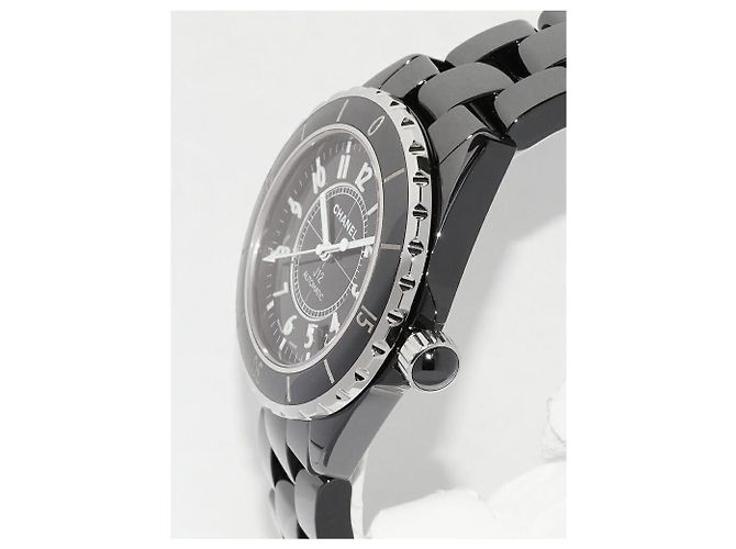 Chanel J12 Black Ceramic Schwarz - Ansicht 3