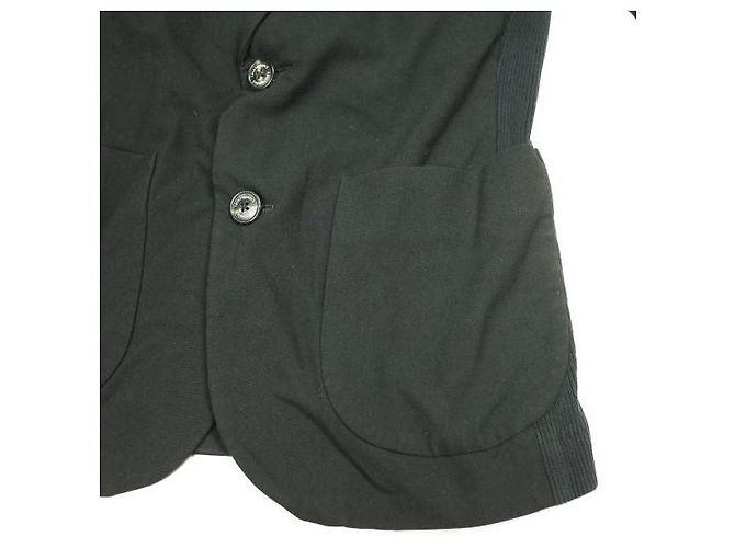 Autre Marque 1piu1uguale3 RELAX TAYLOR RIB 2B JACKET Polyesterjacke Schwarz - Ansicht 4