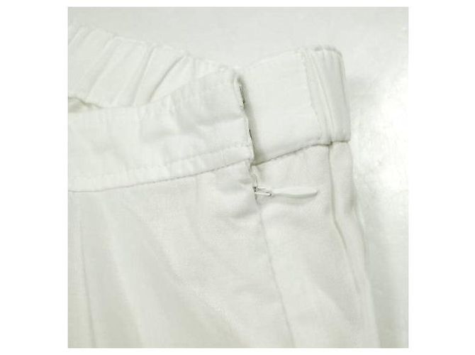 Autre Marque Gonna in cotone CEaRET Bianco - vista 4