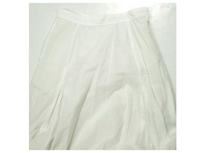 Autre Marque Gonna in cotone CEaRET Bianco - vista 5