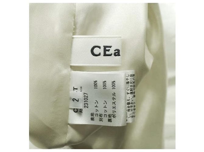 Autre Marque Gonna in cotone CEaRET Bianco - vista 8