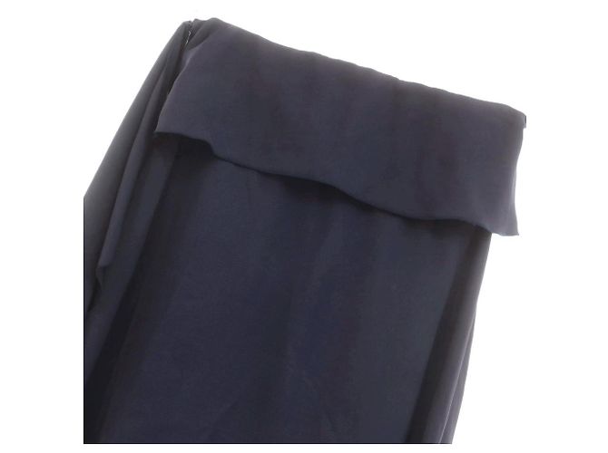 Autre Marque Falda larga de acetato Loeff Azul - vista 4